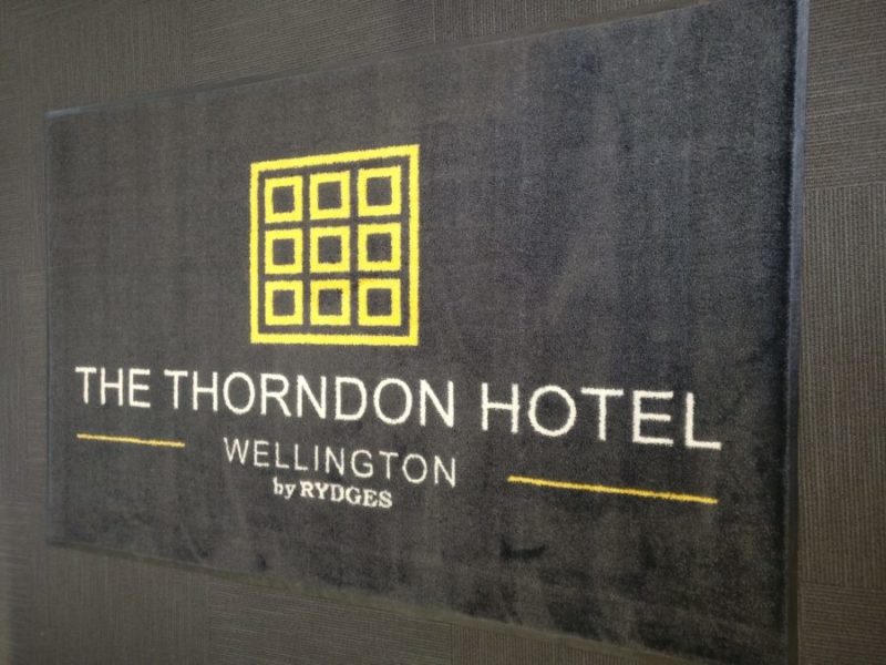 Thorndon Hotel Logo mat