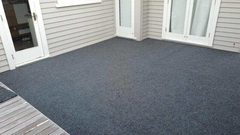 UV stable patio carpet for boats