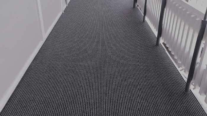 Slim-Rib outdoor carpet
