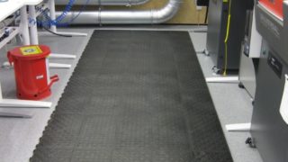 Ergo tiles for anti-fatigue