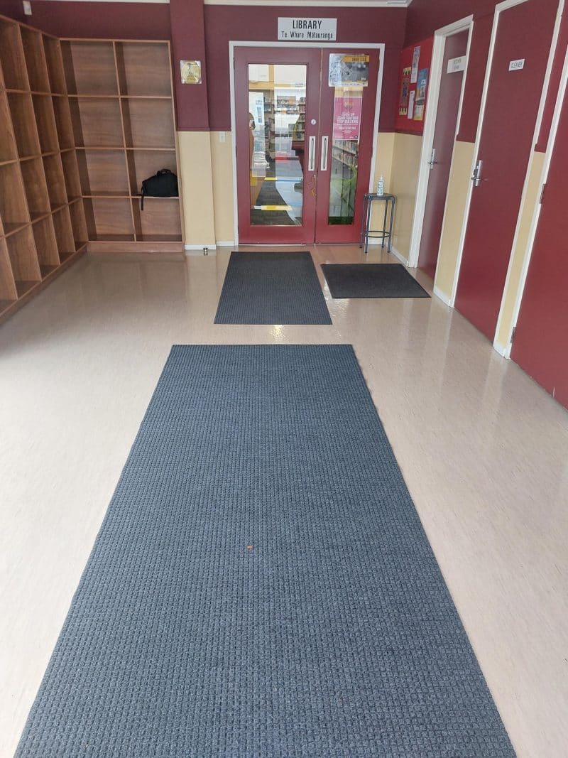 Terra runner library entrance