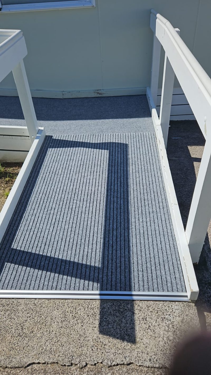 Broad Rib Outdoor Carpet ramp