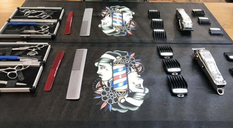 Barber Shop media poster mat 2