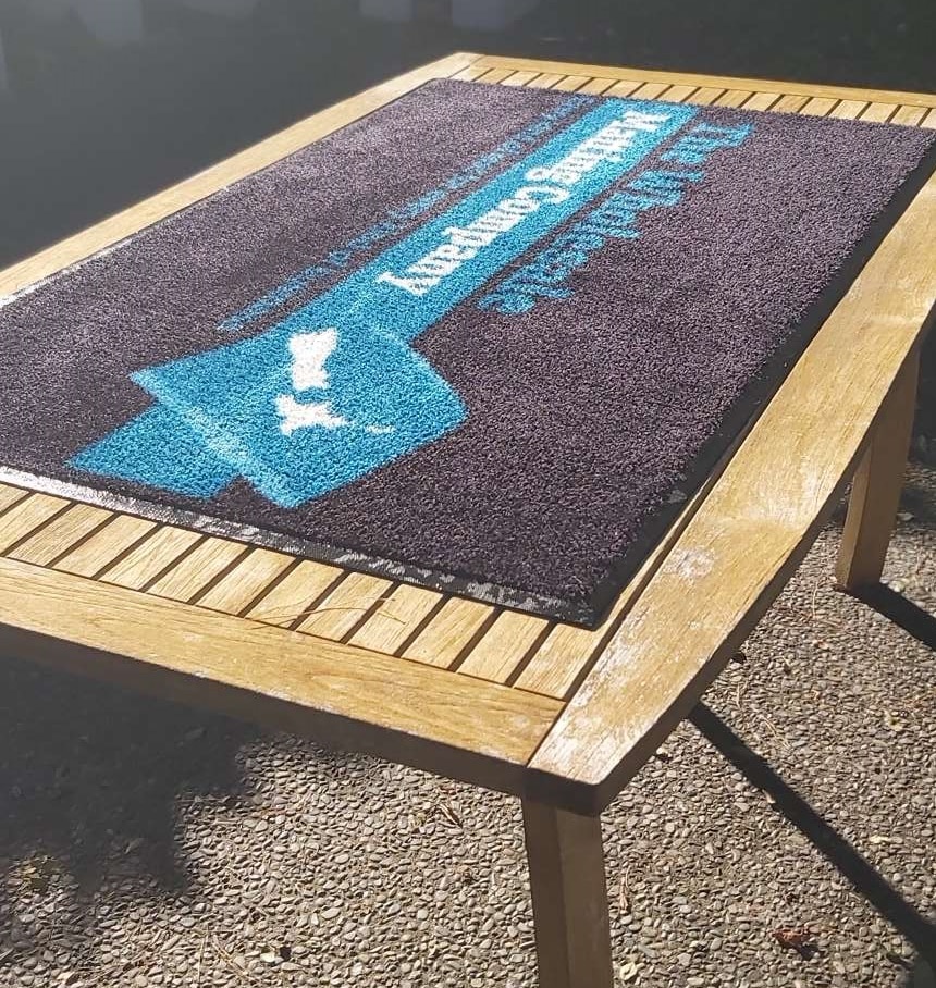 How to dry a washable mat