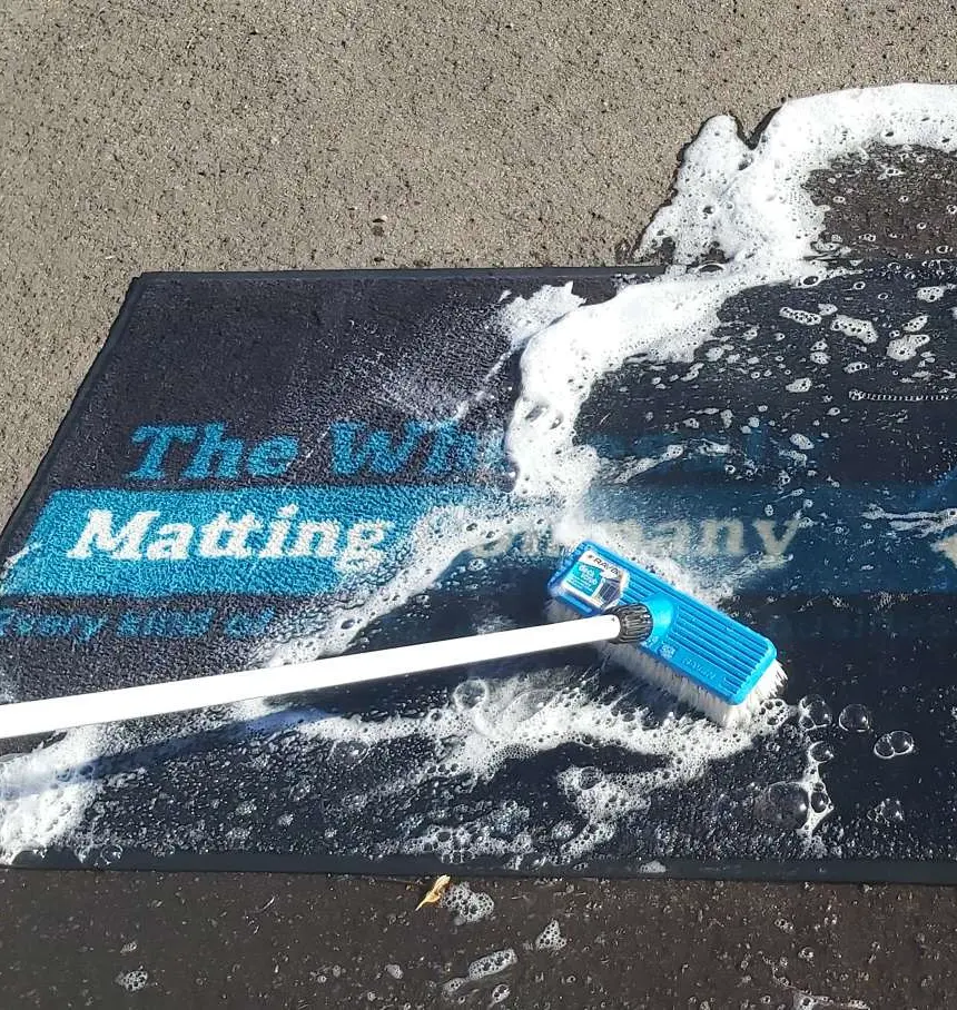 How do I Keep My New Machine Washable Mat Clean?