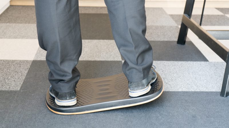 Standing Desk that encourages movement