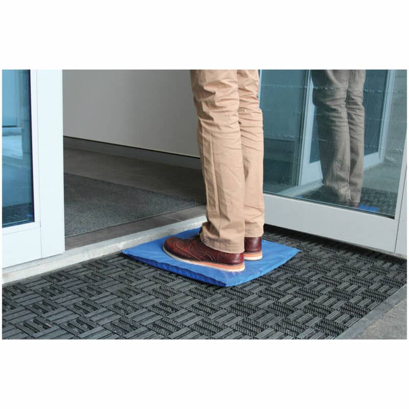 Disinfectant mat - front door