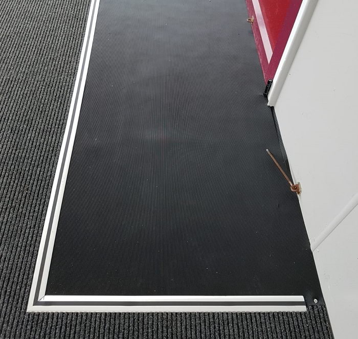 Framed Rubber with Carpet Reducer Bars