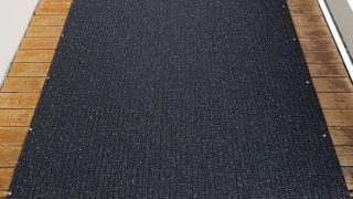 Ramp with anti-slip matting and DT028 Transition Bar