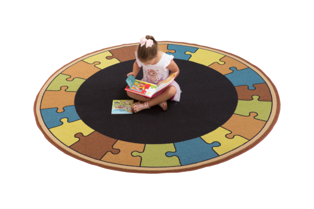 Puzzle Circular Education Mat