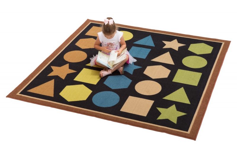 Square with Shapes Education Mat NSH2020