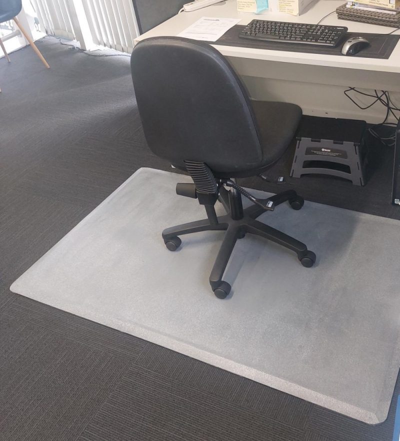 Rubber chairmat office use