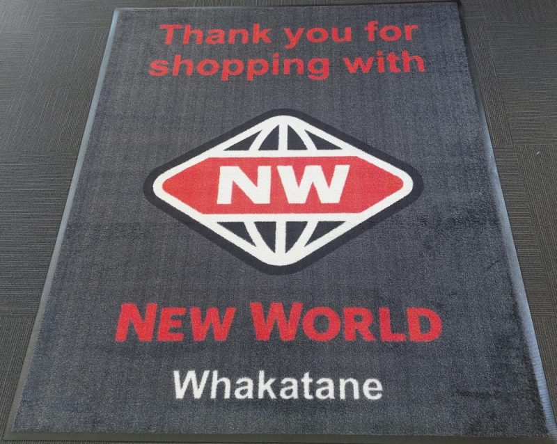 New World Whakatane exit mat
