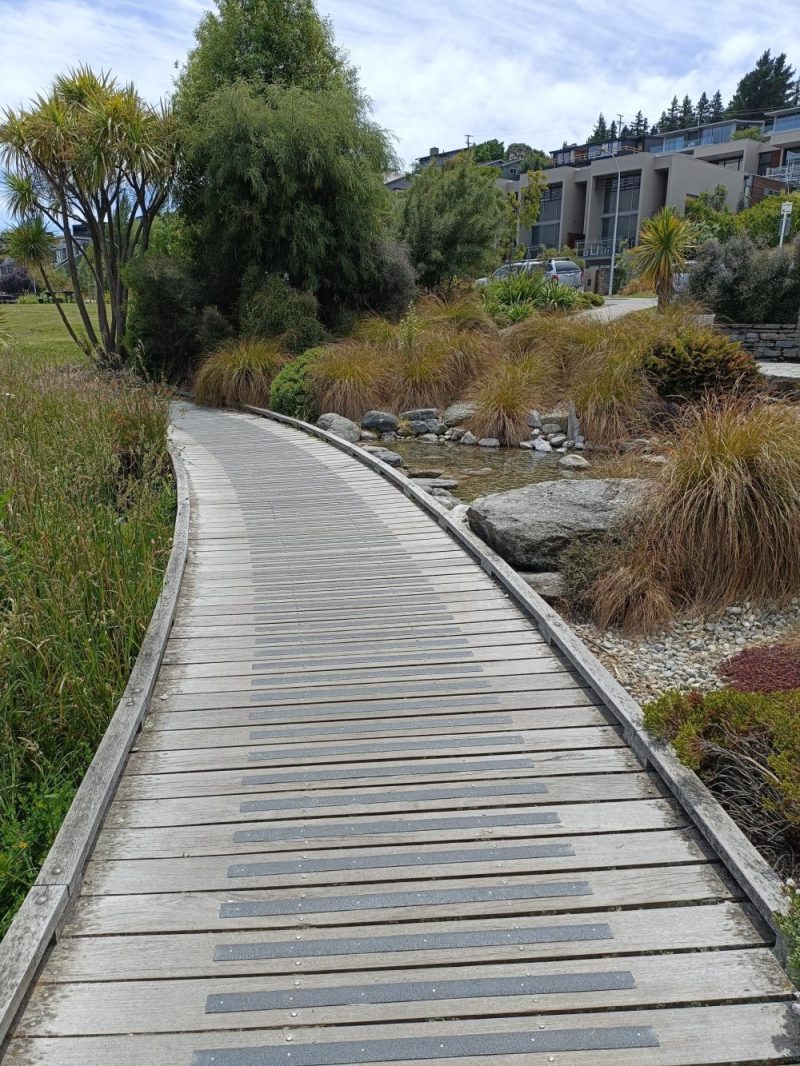 Fibreglass Flat Panels on Wanaka Board Walk 3