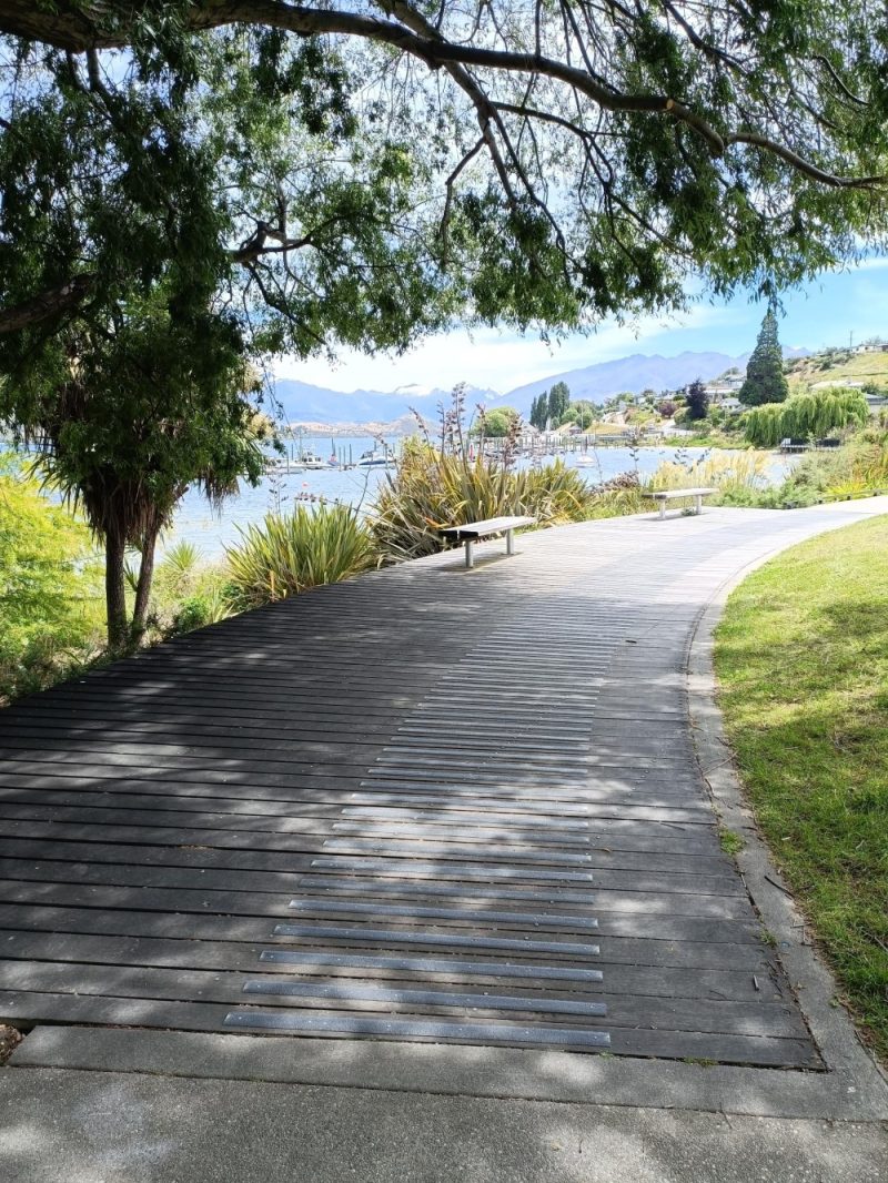 Fibreglass Flat Panels on Wanaka Board Walk